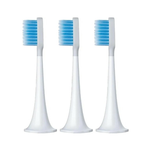 Комплект сменных насадок для зубной щетки XIAOMI Mi Electric Toothbrush 3 шт. NUN4090GL Набор насадок Xiaomi