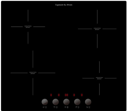 Zigmund & Shtain CI 45.6 B индукционная варочная поверхность