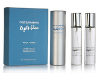 Женский набор парфюмерной воды Dolce & Gabbana Light Blue Pour Femme , 3х20 мл