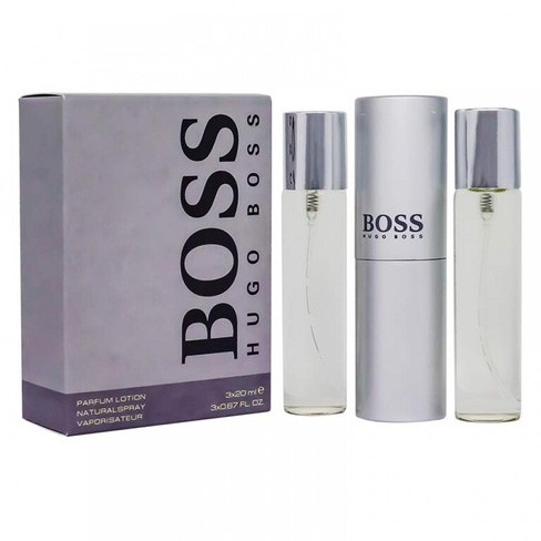 Мужской парфюмерный набор 3х20 ml Hugo Boss Boss №6
