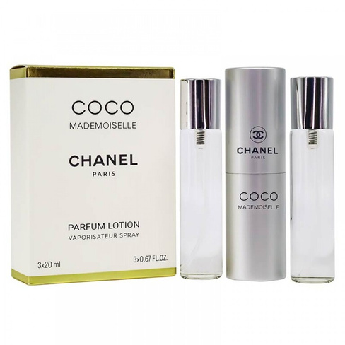 Женская парфюмерная вода Chanel Coco Mademoiselle, 3х 20 мл