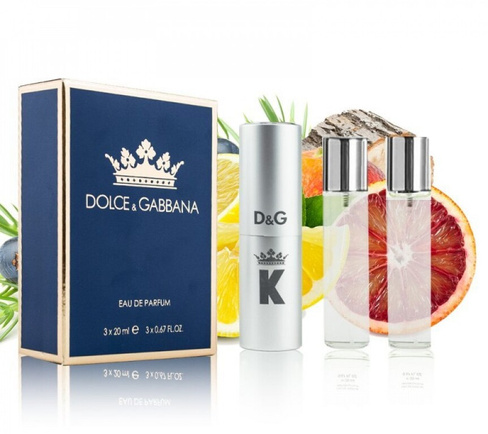 Мужская парфюмерная вода Dolce & Gabbana by K, 3х 20 мл