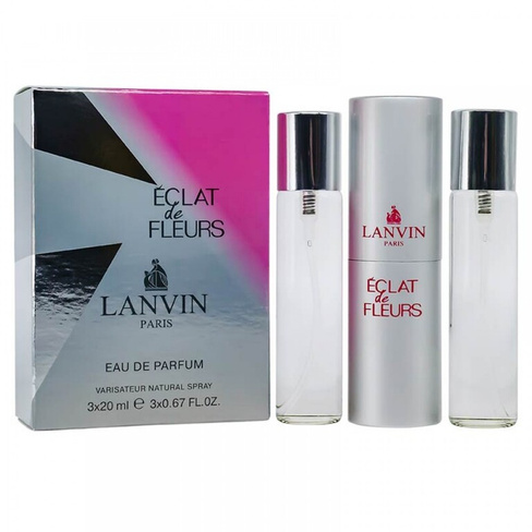 Женская парфюмерная вода Lanvin Eclat de Fleurs, 3х 20 мл