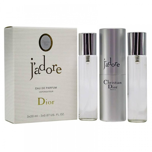 Женская парфюмерная вода Dior J'adore, 3х 20 мл