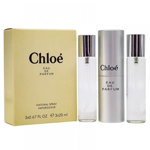 Женская парфюмерная вода Chloe Eau de Parfum, 3х 20 мл
