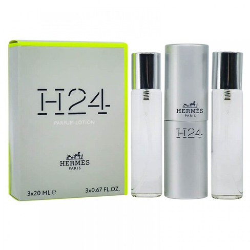Мужская парфюмерная вода Hermes H24, 3х 20 мл