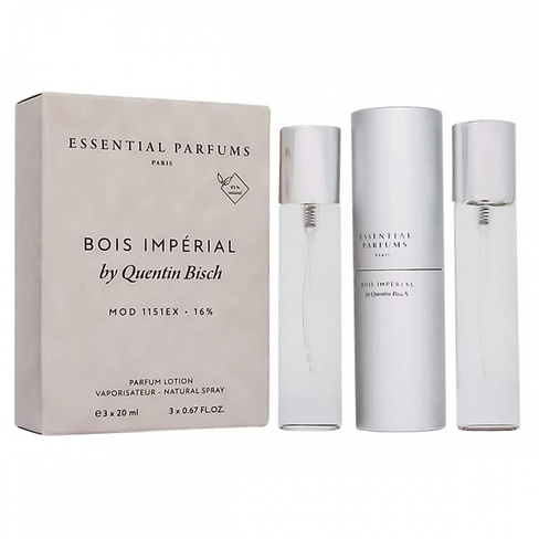 Парфюмерная вода унисекс Essential Parfums Bois Imperial by Quentin Bisch, 3х20 мл