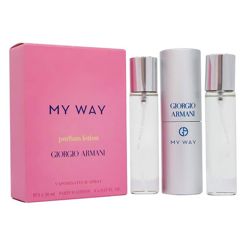 Женская парфюмерная вода Giorgio Armani My Way, 3х 20 мл