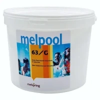 Хлор стабилизированный Melspring 63/G, 5 кг, гранулы, быстрорастворимый, цена за 1 шт