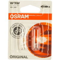 Автолампа Osram W3W W2.1*9.5d 12V /1/10
