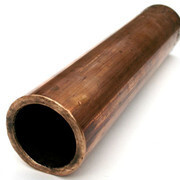 Бронзовая труба М-ка: БрАЖНМц, Д-метр: 70 мм, мерной длины