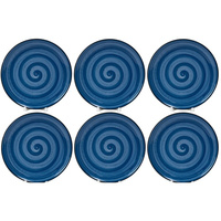 Набор тарелок на 6 персон 6 предметов Elrington Речной бриз керамический