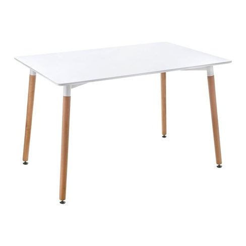 Стол Woodville Table 110 white / wood