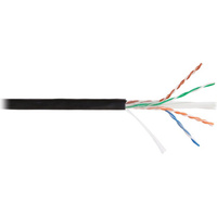 Медный одножильный кабель NETLAN EC-UU004-6-PE-BK
