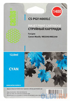 Картридж Cactus CS-PGI1400XLC для Canon MB2050/MB2350/MB2040/MB2340 синий