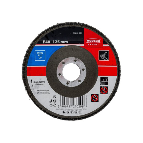 Лепестковый диск шлифовальный MODECO MN-68-821