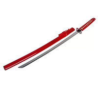Самурайский меч катана"Ред", сувенирная, красный Витязь