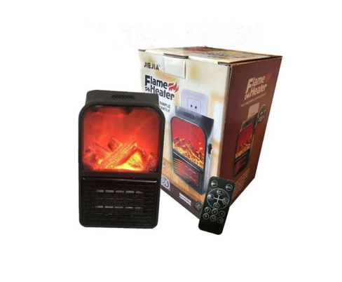 Портативный обогреватель Flame Heater с пультом, 500W