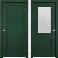 Дверь межкомнатная Сканди Деканто-2, цвет Barhat Green (зеленый бархат)