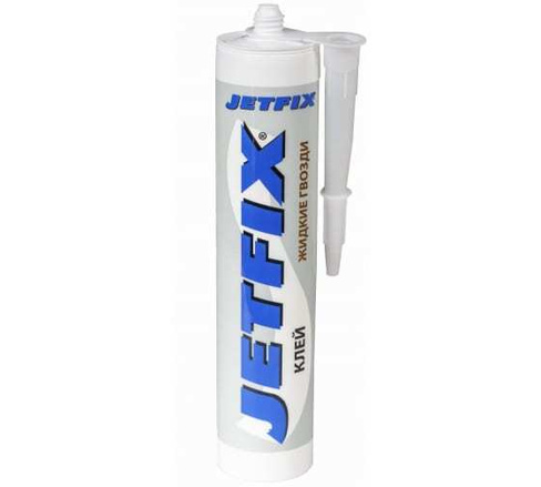 Клей жидкие гвозди JETFIX 310 мл белый