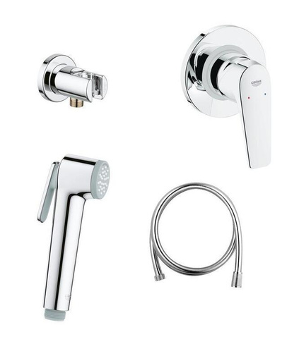 BAU FLOW Компл смесит с гиг. душ "GROHE" 124900