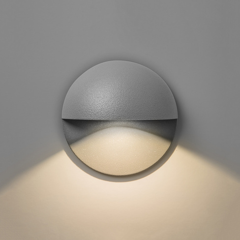 Светильник встраиваемый в стену Astro Tivola LED текстурир серый 1338009