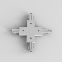 X-образный соединитель для шин Astro матовый белый 6020019