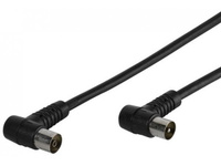 Соединительные кабели 43038 (1,5 м, черный, угловой)