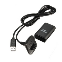 Аккумулятор 4800 mAh + USB кабель, для беспроводного джойстика (геймпада) для Xbox 360 Dex