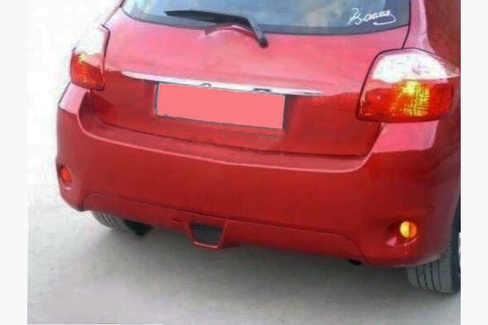 Задний диффузор под покраску стекловолокно Toyota Auris 2007-2012