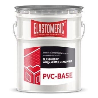 Жидкая ПВХ мембрана (мастика) Elastomeric PVC–Base (серая 20кг)