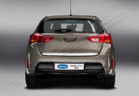 Нижняя кромка крышки багажника Omsa сталь Toyota Auris 2012-2015