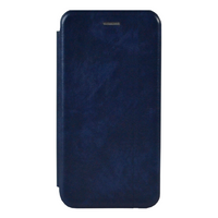 Чехол-книжка для Apple iPhone 13 Темно-синий (боковая)