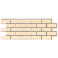 Фасадная панель Grand Line премиум состаренный кирпич Шампань 0.39 кв.м