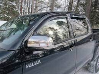 Дефлекторы окон VIP 4 шт, пластик Toyota Hilux 2015+