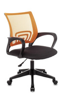 Кресло офисное TopChairs ST-Basic сетка/ткань оранжевый Компьютерное кресло TopChairs ST-Basic офисное сетка/ткань оранж