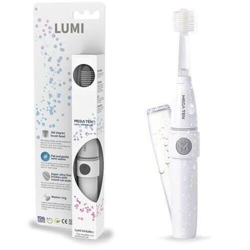 Звуковая зубная щетка MEGA Ten Lumi, white