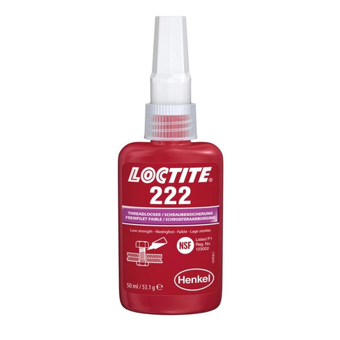 Резьбовой фиксатор средней прочности Loctite 222