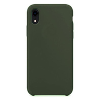 Накладка силикон Silicone Case для iPhone Xs Max Khaki
