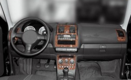 Декор на панель Meric для Volkswagen Polo 1999-2002