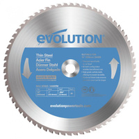 Диск пильный EVOLUTION EVOBLADE355TS 355х2,4х25,4х90 по тонкой стали. Evolution
