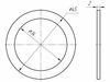 М-040 Прокладка коническая 40 мм 1/30