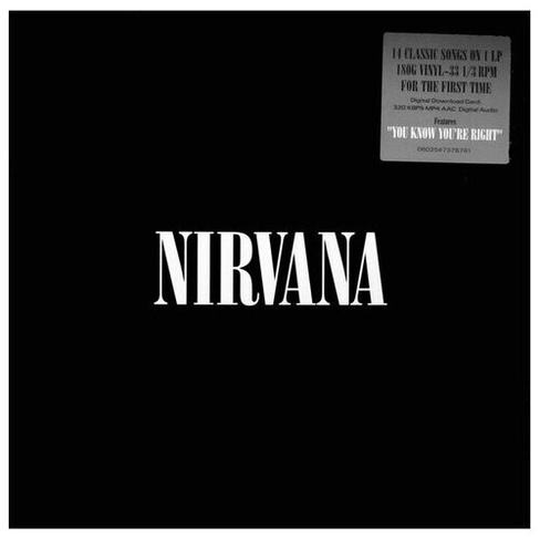 Universal Nirvana. Nirvana (виниловая пластинка) Universal Music