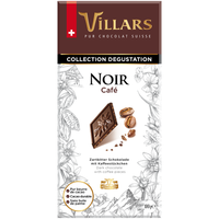 Шоколад Villars Темный с хрустящей кофейной крошкой 100г (Швейцария)