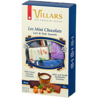 Шоколад Villars Les Minis Chocolate горький и молочный, 250 г