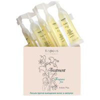 Kapous Fragrance free Лосьон против выпадения волос Treatment Active Plus в ампулах, 50 г, 10 мл, 5 шт., ампулы