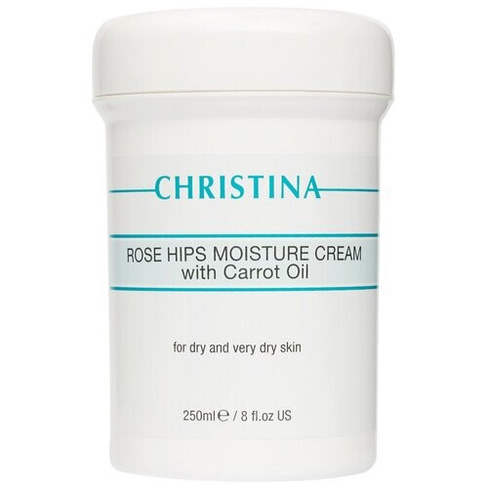 Christina Rose Hips Moisture Cream With Carrot Oil For Dry And Very Dry Skin Увлажняющий крем с маслом моркови для сухой