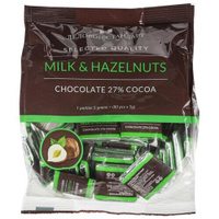 Шоколад порционный Деловой Стандарт Milk&hazelnuts, 5г/80шт Деловой стандарт