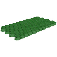 Решетка газонная 70х40x3.2 см цвет зелёный Gidrolica