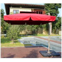 Зонт для кафе AFM-300SQR-Red (3,0x3,0) Afina Афина-Мебель
